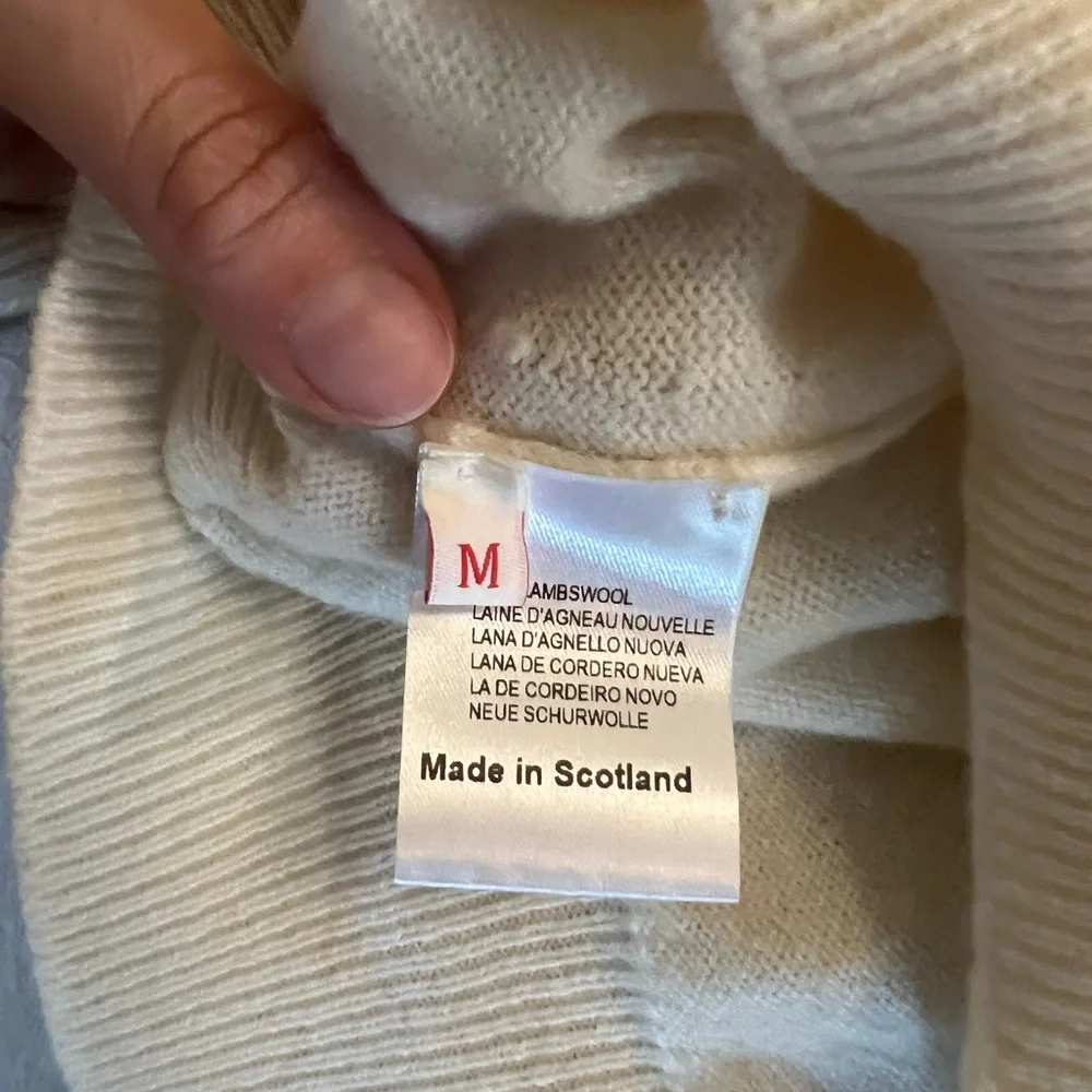 Rowing Blazers US Rowing Sweater, Ivory, Medium - Picture 4 of 5